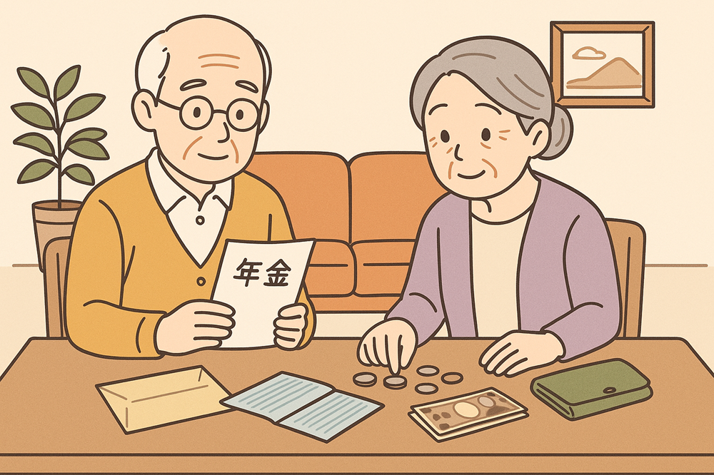 年金制度:老後の生活、もしもの時の支え画像